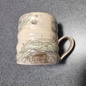 Meg LeVesseur Peach Pottery Mug
